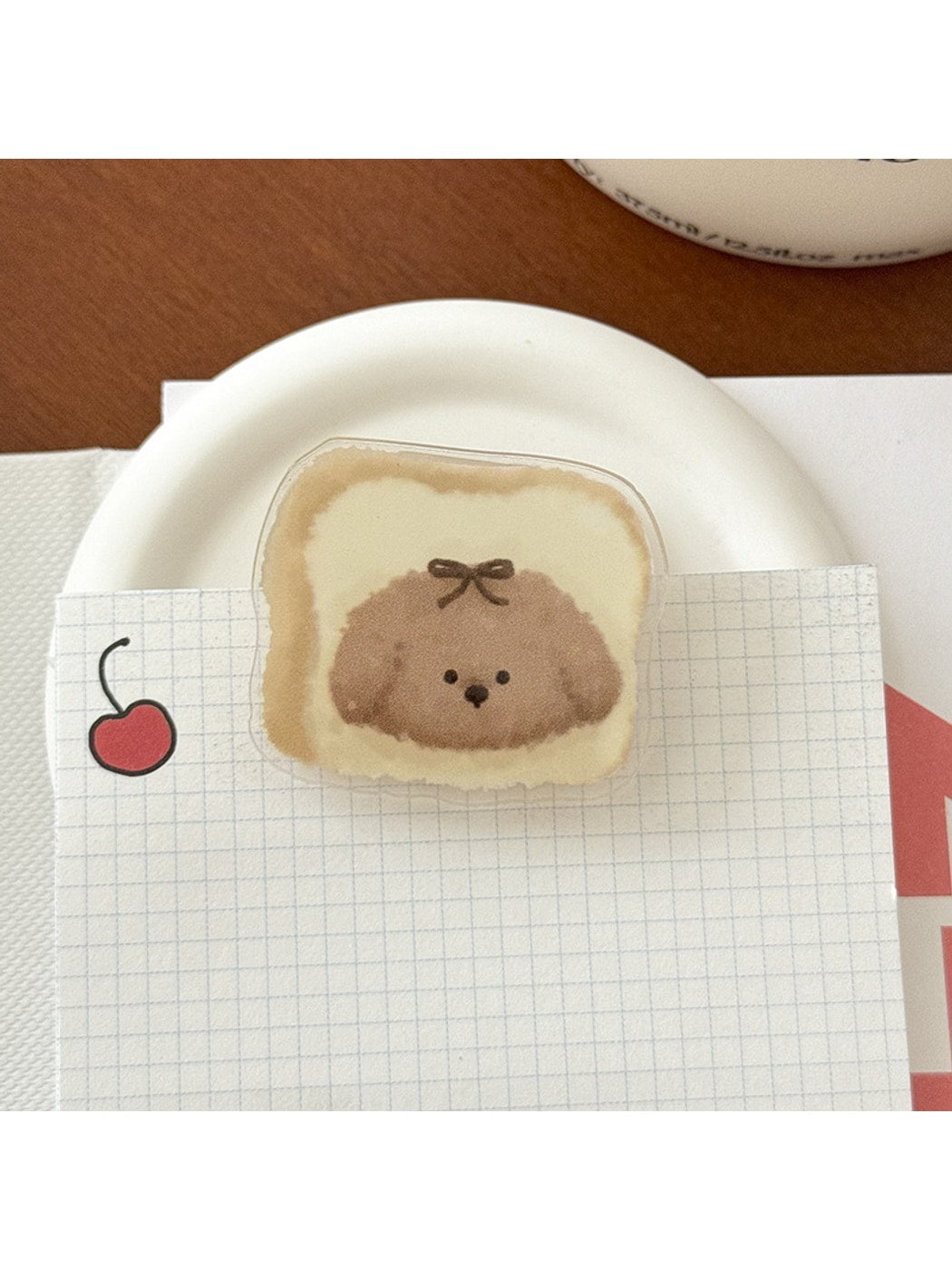 Clemi - Cute Acrylic Cartoon Snack Shape Planner Clip Oria & Co