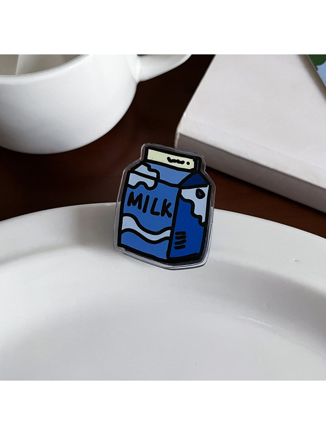 Clemi - Cartoon Food Acrylic Memo Stationery Planner Clip Oria & Co