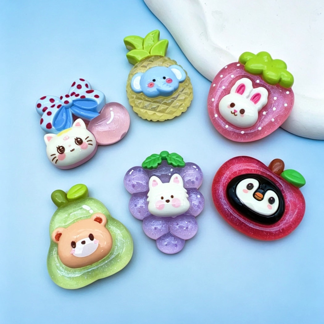 Chivy - Cartoon Fruit Plastic DIY Craft Accessory