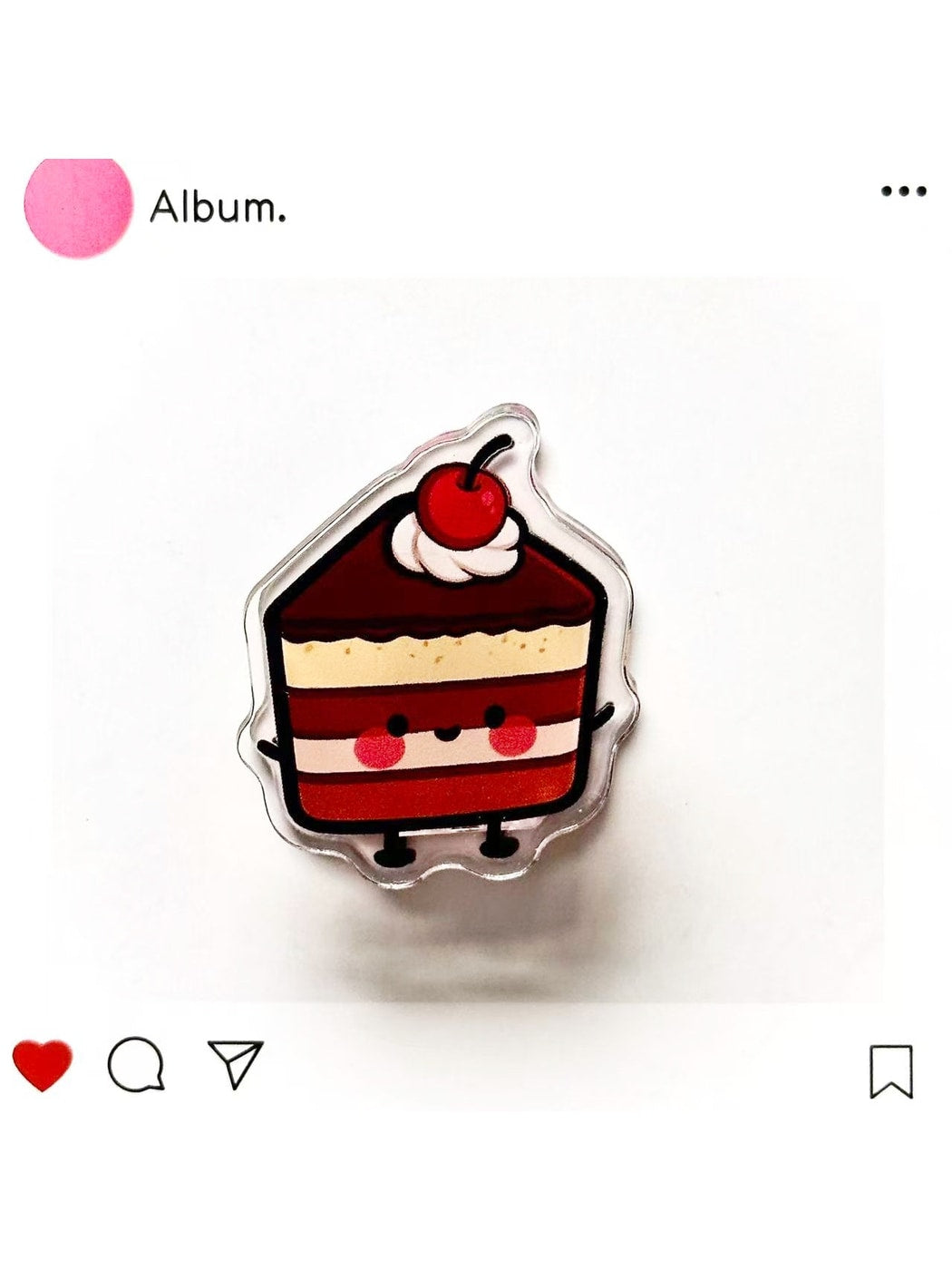 Clemi - Cute Acrylic Dessert Character Planner Clip Oria & Co
