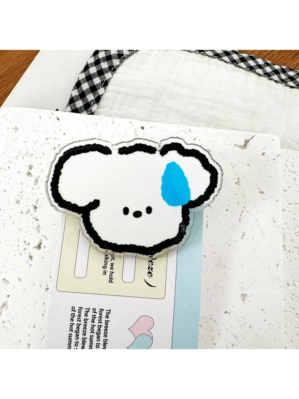 Clemi - Cute Animal Acrylic Memo Planner Clip Oria & Co