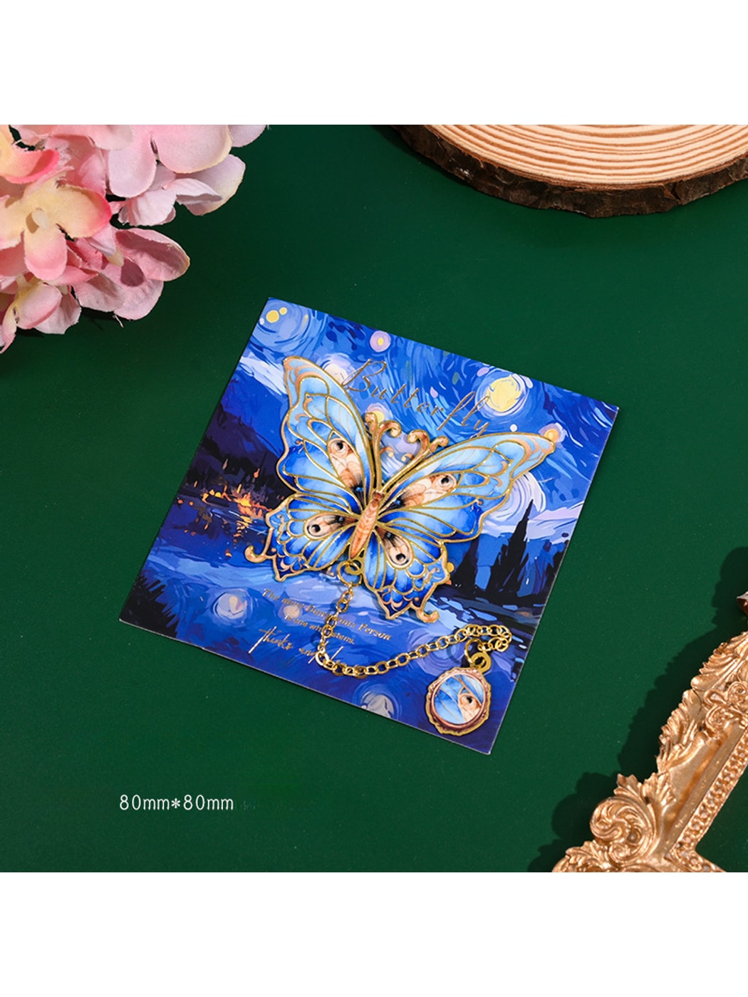 Novellea - Alloy Butterfly Charm Book Page Clip Bookmark Oria & Co