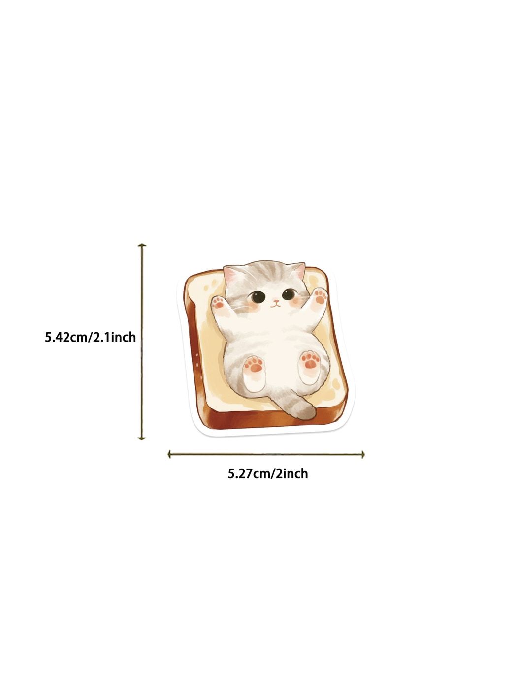 Lunira - Cute Cat Stickers Pack 50 Cartoon Stickers pack Oria & Co