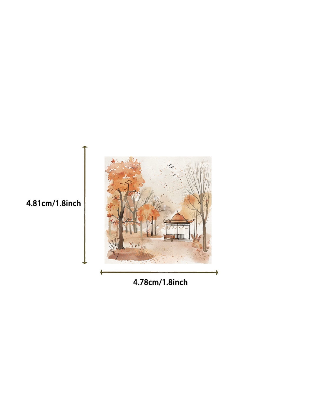 Lunira - Cartoon Style Watercolor Decorative Stickers pack Oria & Co