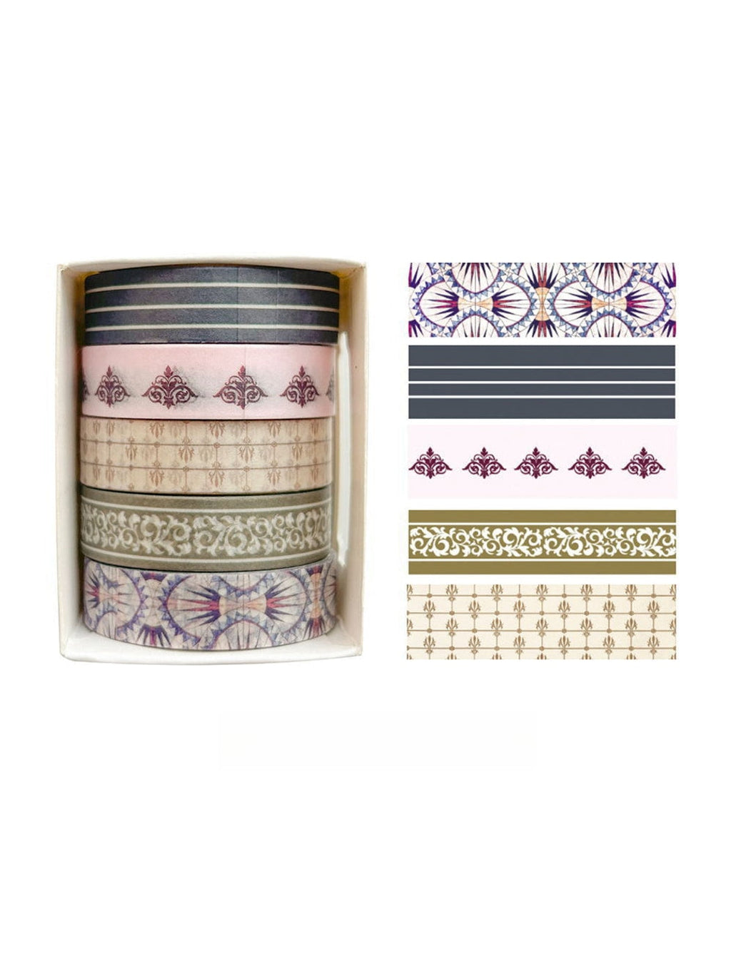 Lunira - Colorful Plaid and Grid Washi Paper Tape Oria & Co