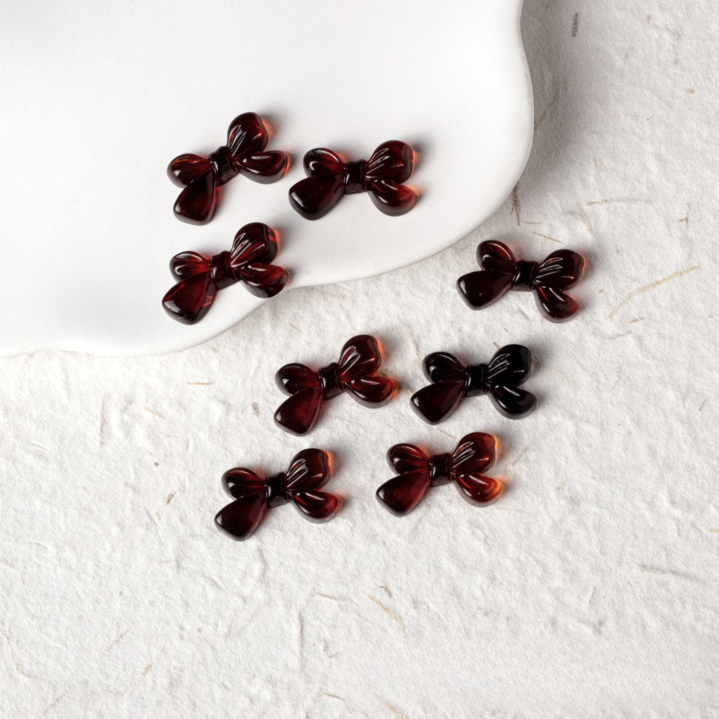 Chivy - Retro Brown Bow DIY Accessory