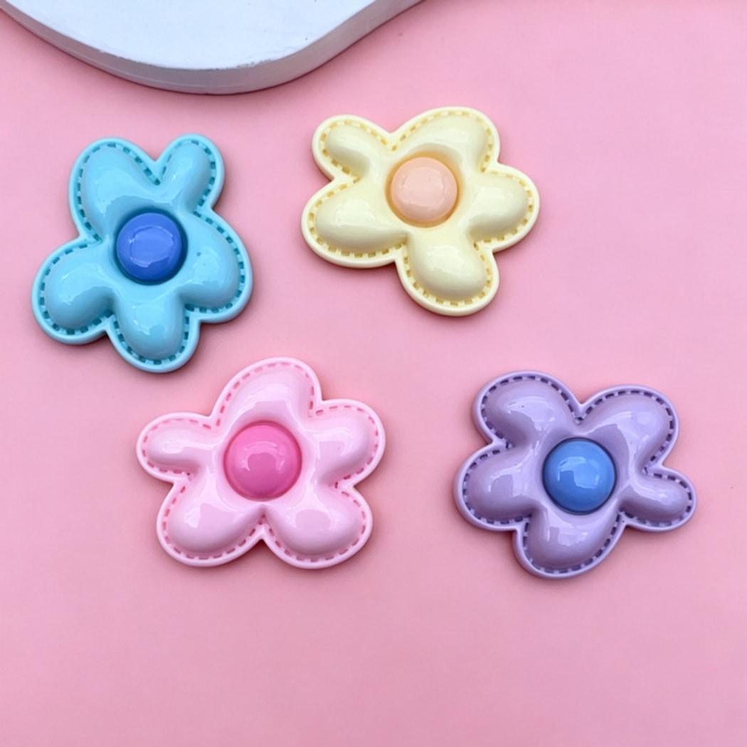 Chivy - DIY Plastic Irregular Five Petal Flower Accessory
