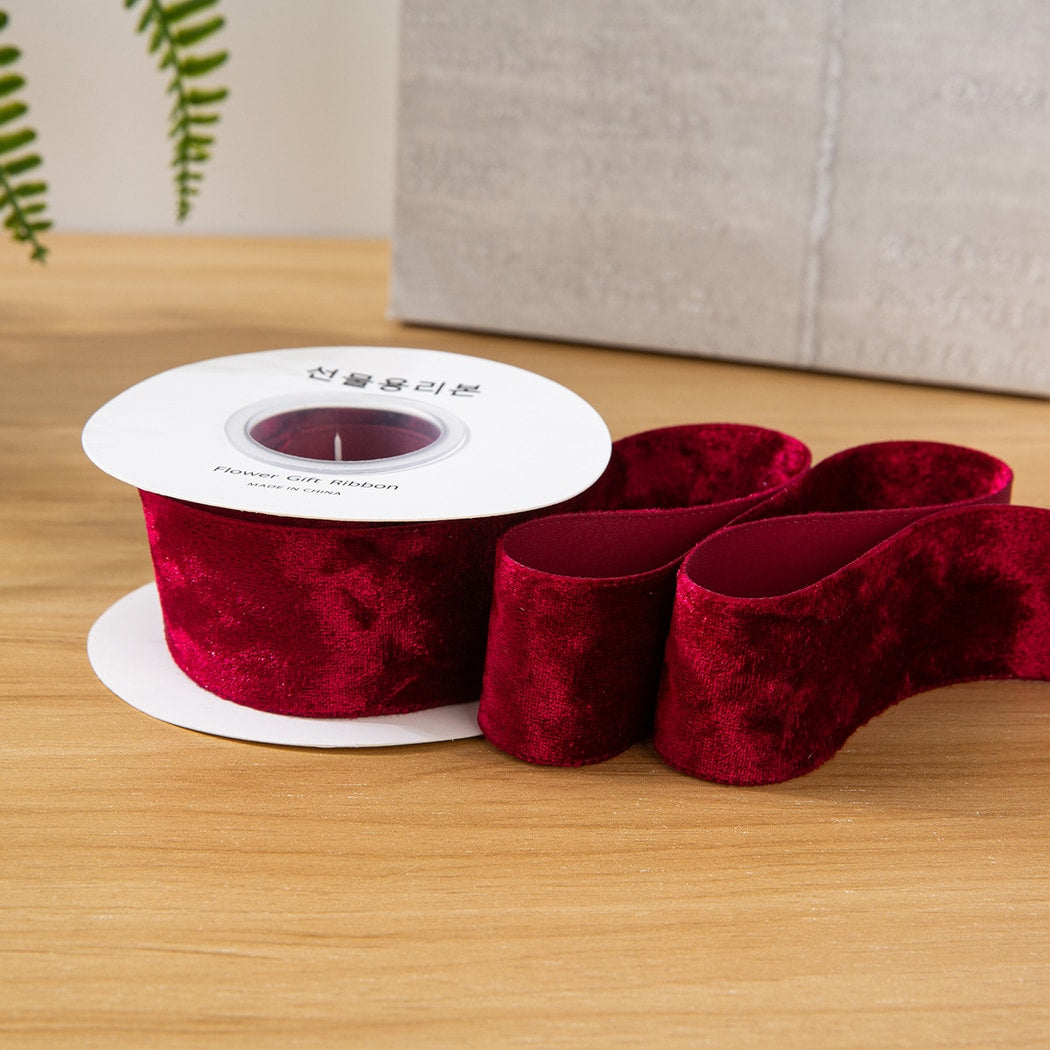 Rivora - DIY Classic Polyester Velvet Ribbon