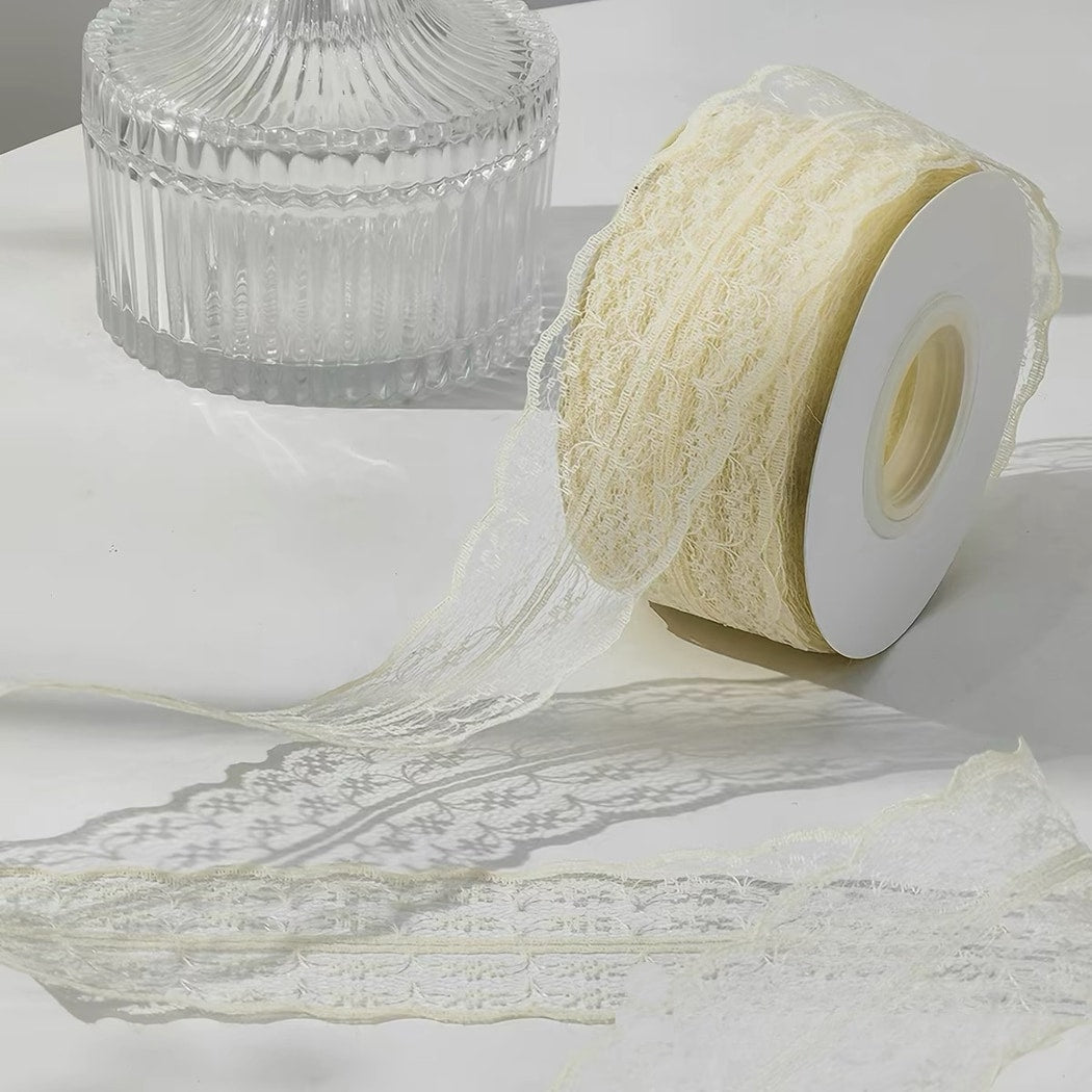 Rivora - DIY Openwork Lace Ribbon Trim Decorative Ribbon