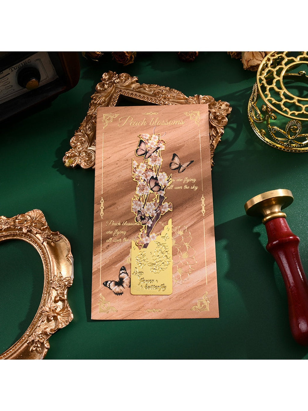 Novellea - Decorative Alloy Leaf Page Marker Bookmark Oria & Co