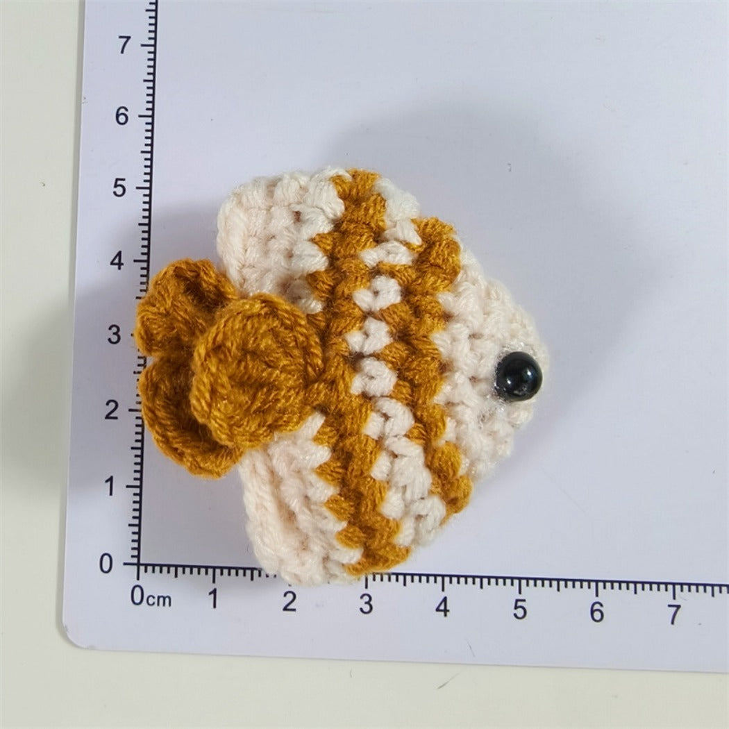 Chivy - Crocheted Colorful Fish Hanging Ornament Accessory