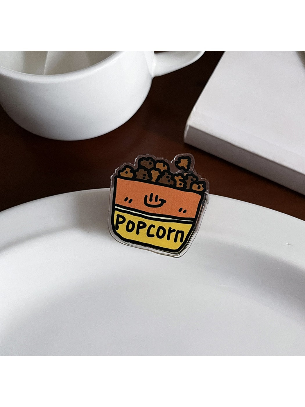 Clemi - Cartoon Food Acrylic Memo Stationery Planner Clip Oria & Co
