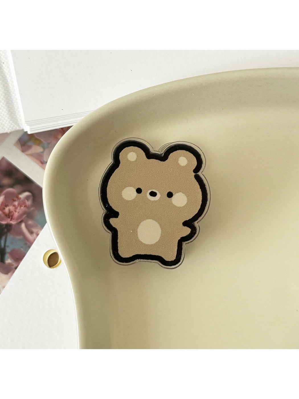 Clemi - Cute Acrylic Plant and Animal Planner Clip Oria & Co