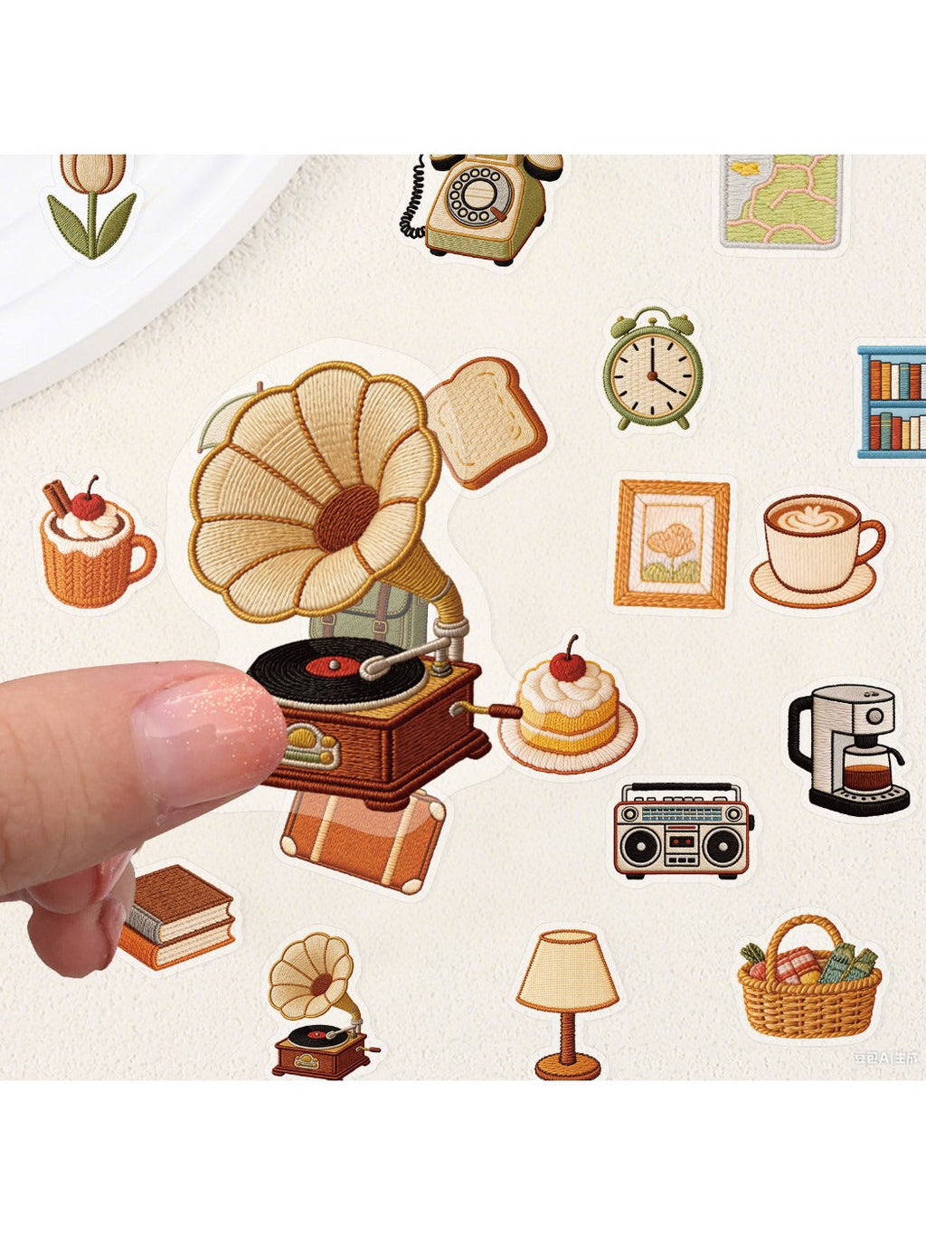 Lunira - Cozy Warm Tone Sticker Pack Oria & Co
