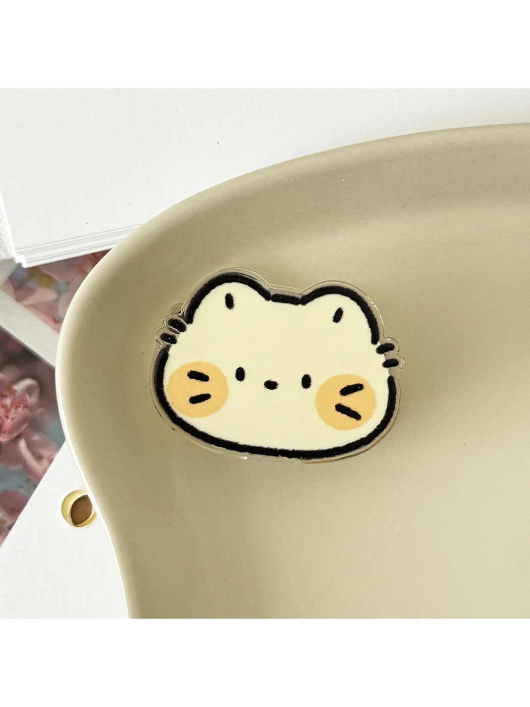 Clemi - Cute Acrylic Plant and Animal Planner Clip Oria & Co