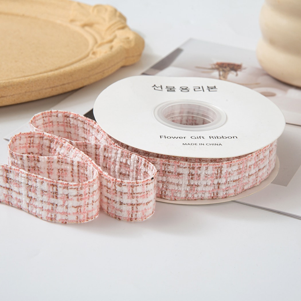 Rivora - DIY Straight Edge Polyester Woven Ribbon Trim
