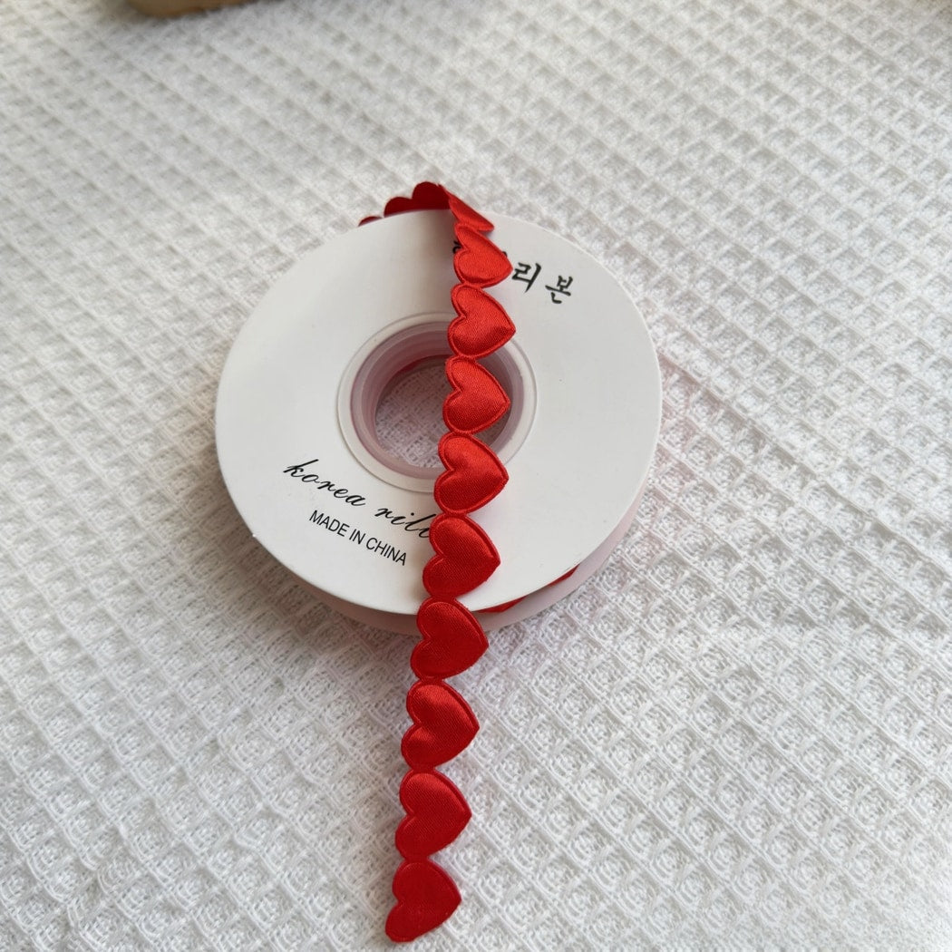 Rivora - DIY Simple Heart Design Trim Ribbon