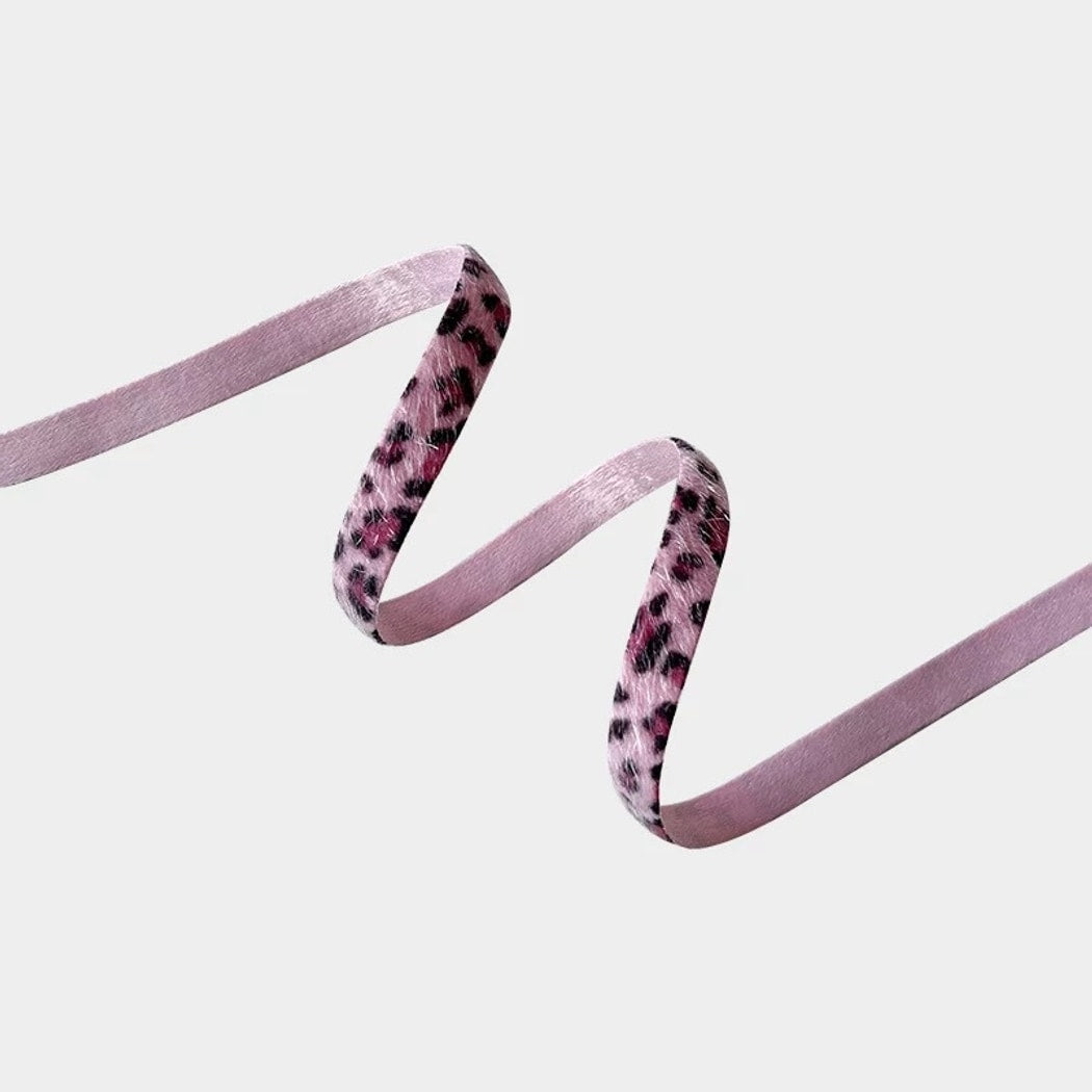 Rivora - DIY Leopard Print Plush Decorative Trim Ribbon