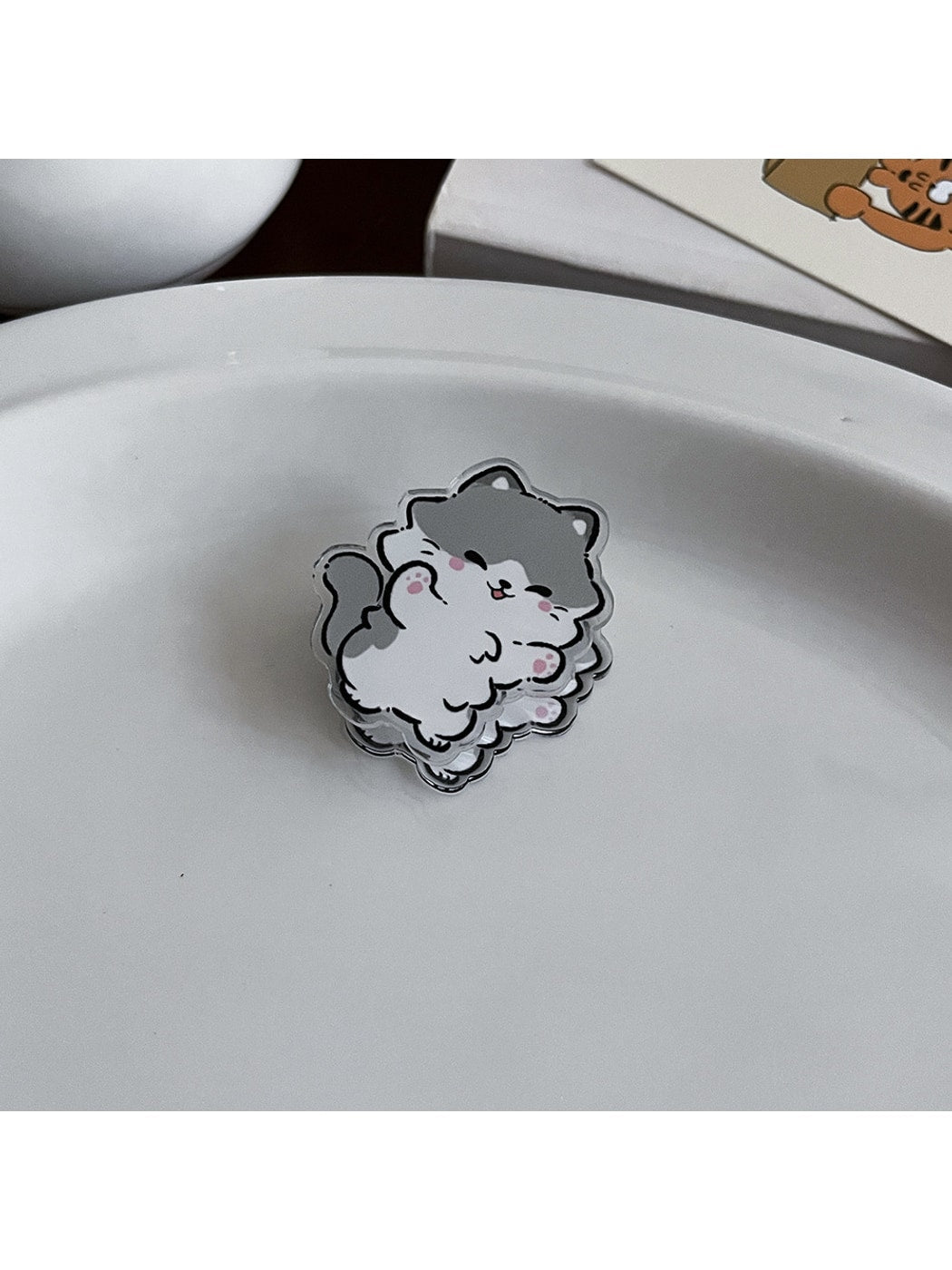 Clemi - Cute Cartoon Animal Acrylic Memo Planner Clip Oria & Co