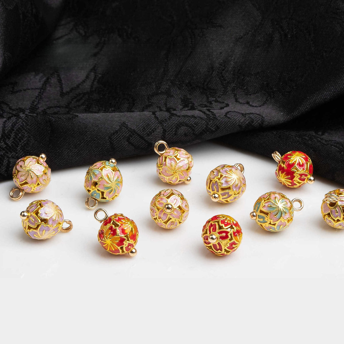 Bunli - DIY 10 Pack Openwork Chinese Knot Shank Button