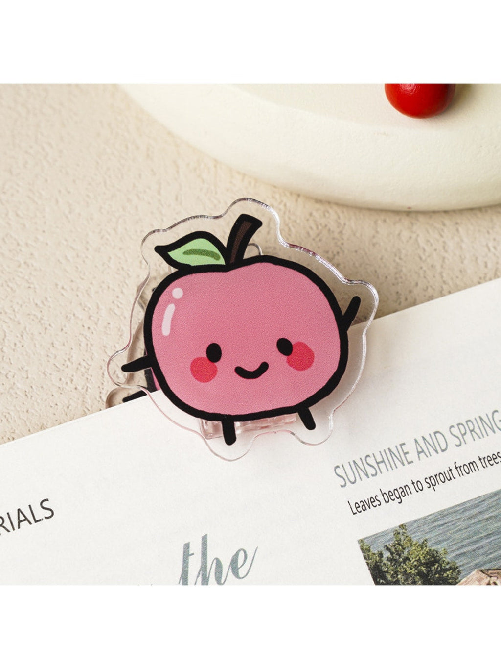 Clemi - Cute Fruit Shape Acrylic Memo Planner Clip Oria & Co