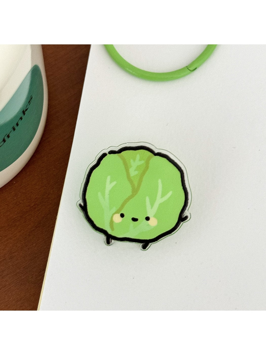 Clemi - Acrylic Vegetable and Fruit Cartoon Planner Clip Oria & Co