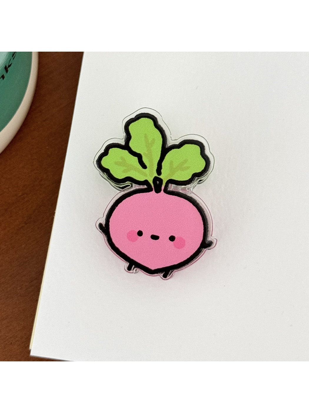 Clemi - Acrylic Vegetable and Fruit Cartoon Planner Clip Oria & Co