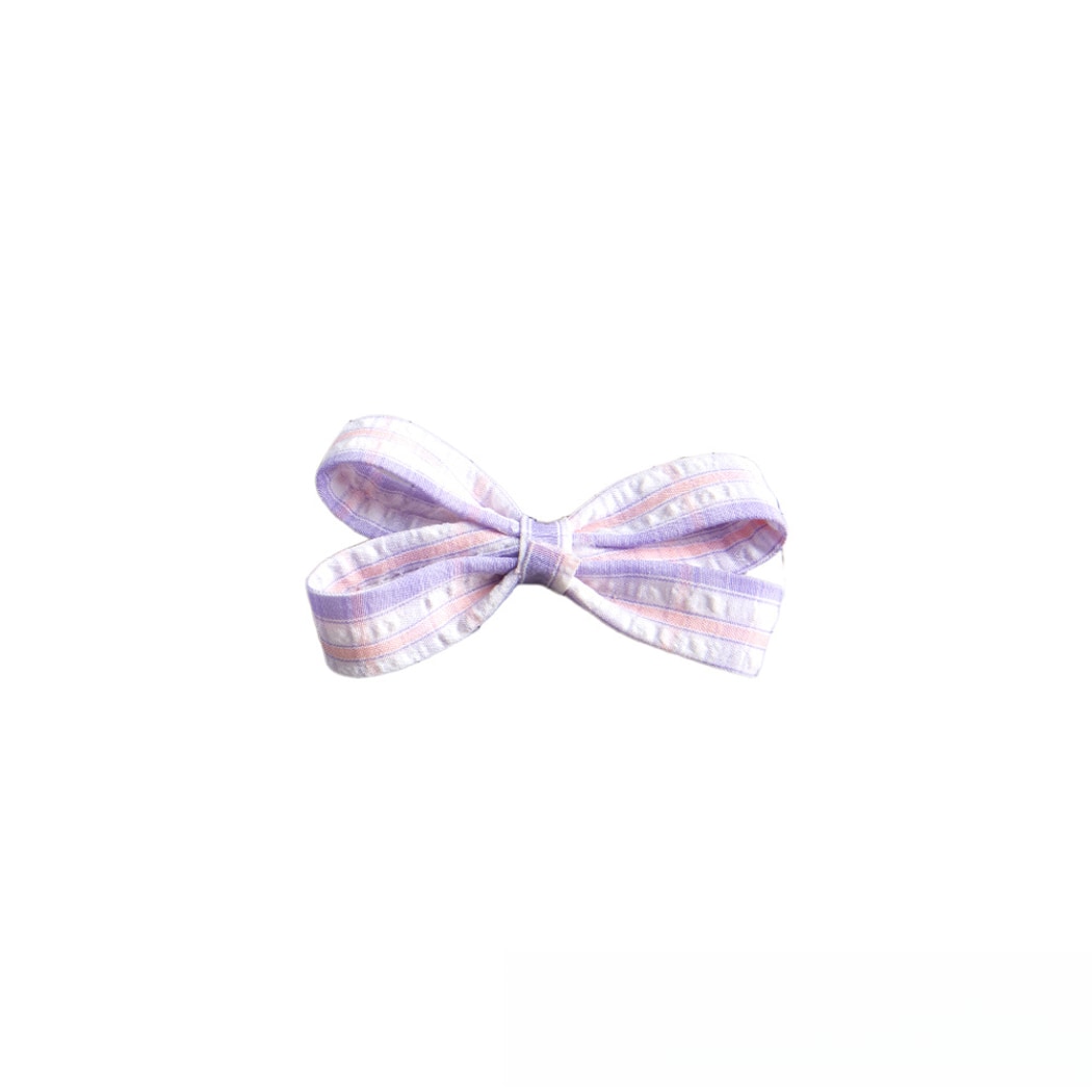 Chivy - Colorblock Plaid Bow DIY Accessory