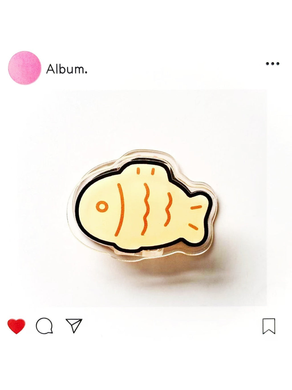 Clemi - Cute Acrylic Food Motif Double-Sided Planner Clip Oria & Co