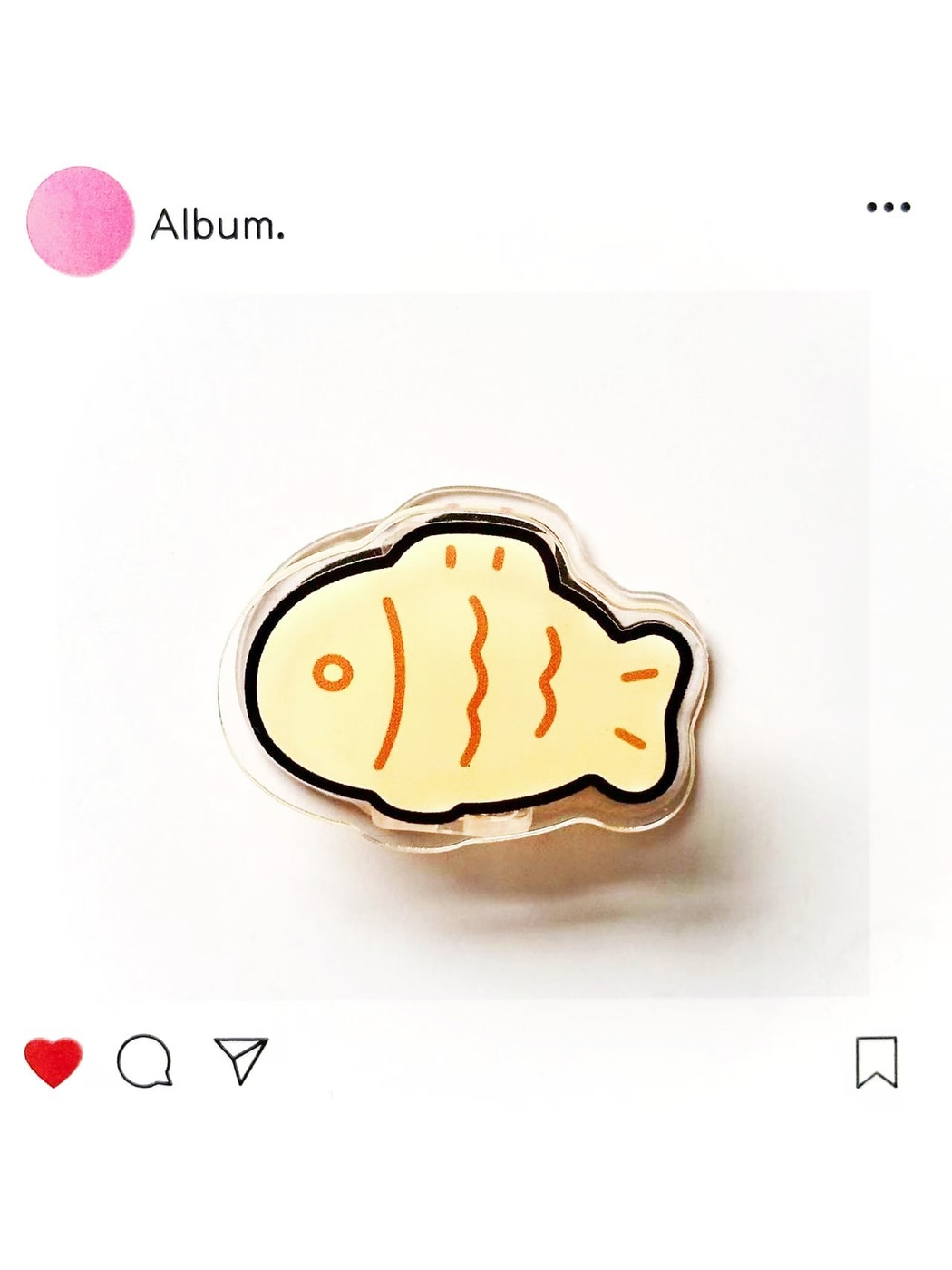 Clemi - Cute Acrylic Food Motif Double-Sided Planner Clip Oria & Co