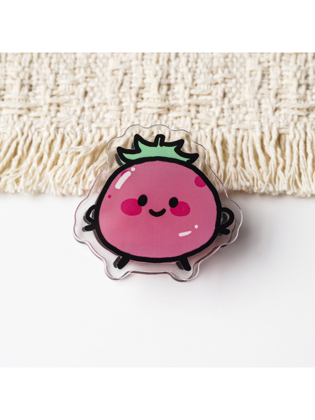 Clemi - Cute Acrylic Vegetable Pattern File Planner Clip Oria & Co