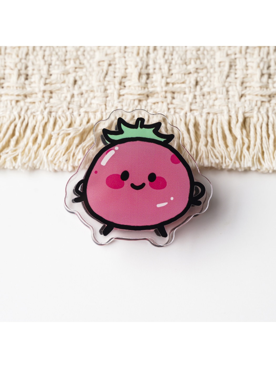 Clemi - Cute Acrylic Vegetable Pattern File Planner Clip Oria & Co