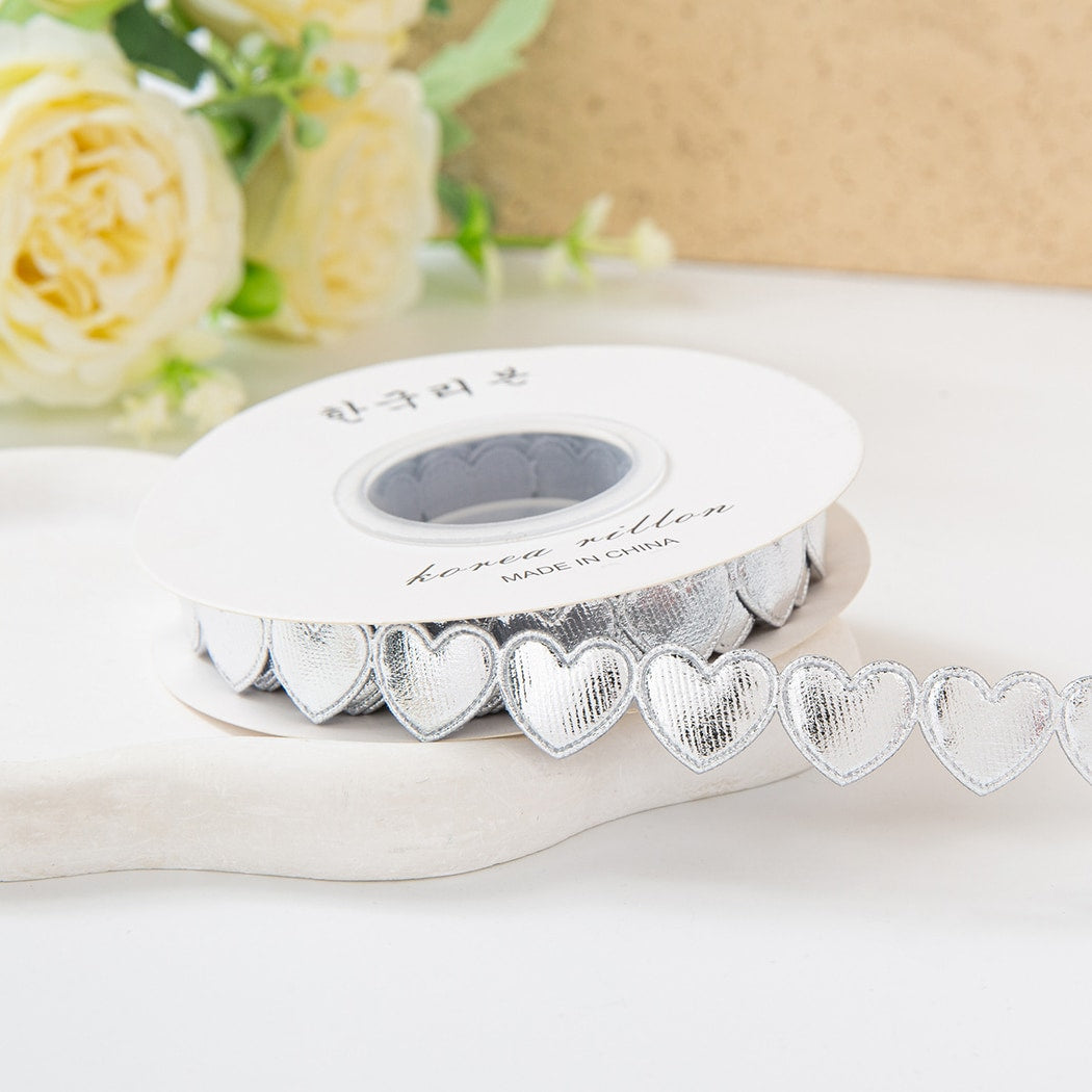 Rivora - DIY Simple Heart Design Trim Ribbon