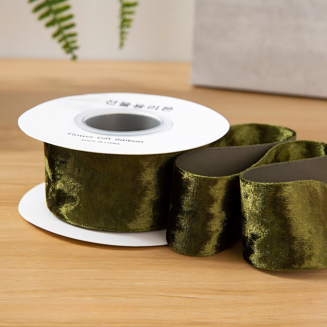 Rivora - DIY Classic Polyester Velvet Ribbon