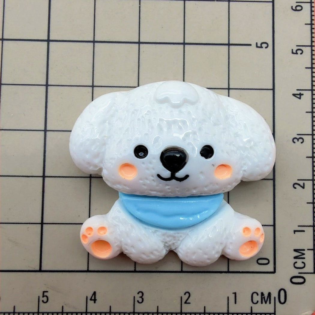 Chivy - Cartoon Dog Painted Style Plastic DIY Accessory