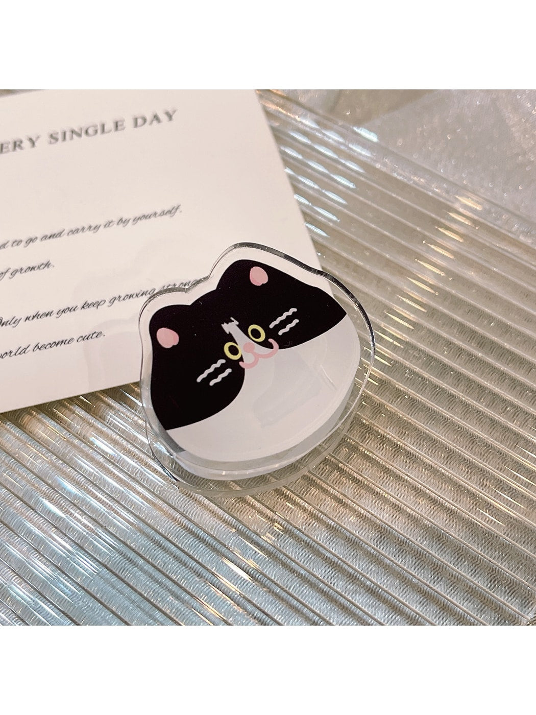Clemi - Acrylic Animal Face Note and Book Page Planner Clip Oria & Co