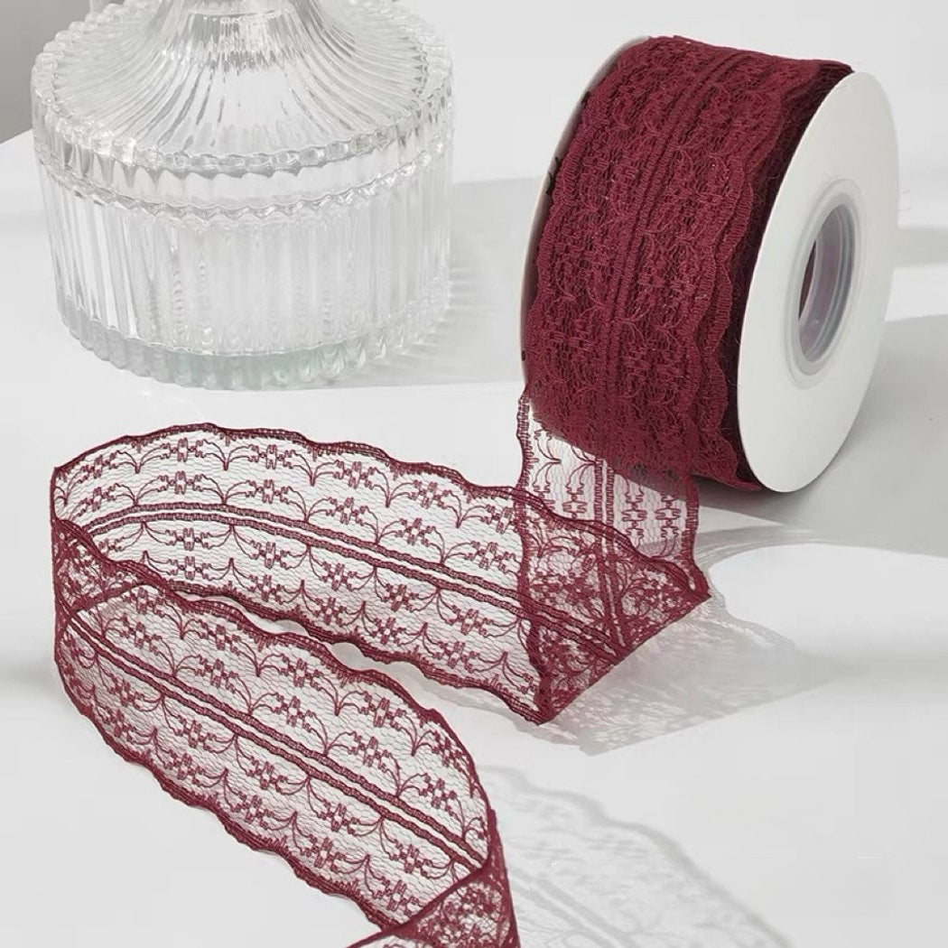 Rivora - DIY Openwork Lace Ribbon Trim Decorative Ribbon