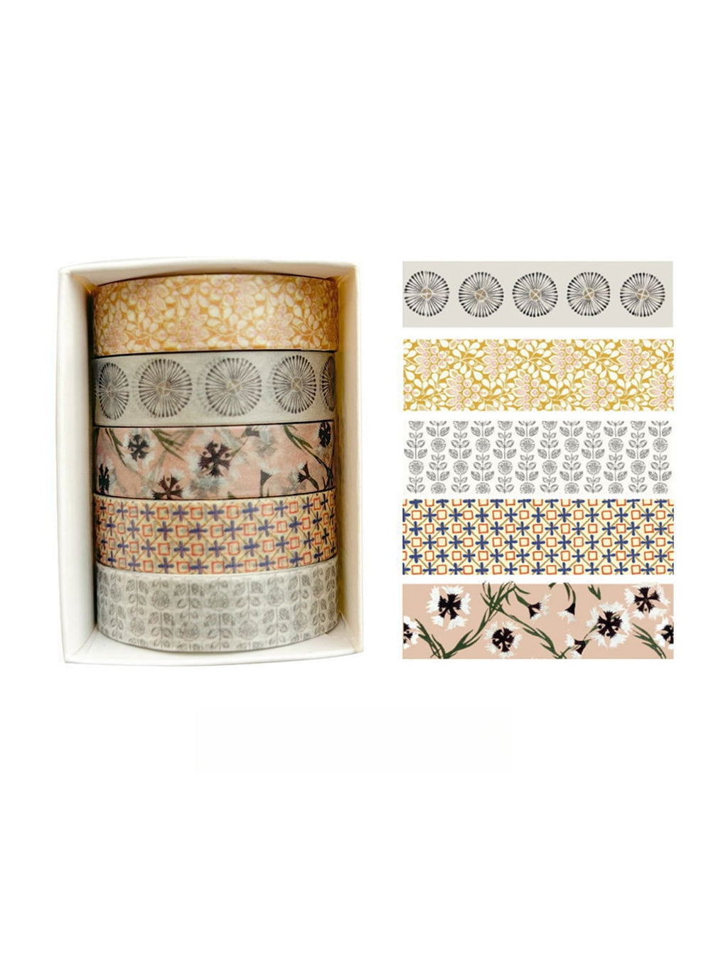 Lunira - Colorful Plaid and Grid Washi Paper Tape Oria & Co
