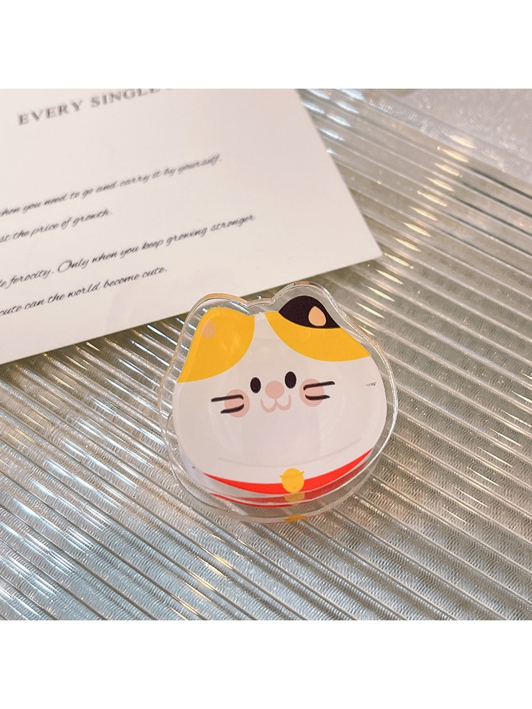 Clemi - Acrylic Animal Face Note and Book Page Planner Clip Oria & Co