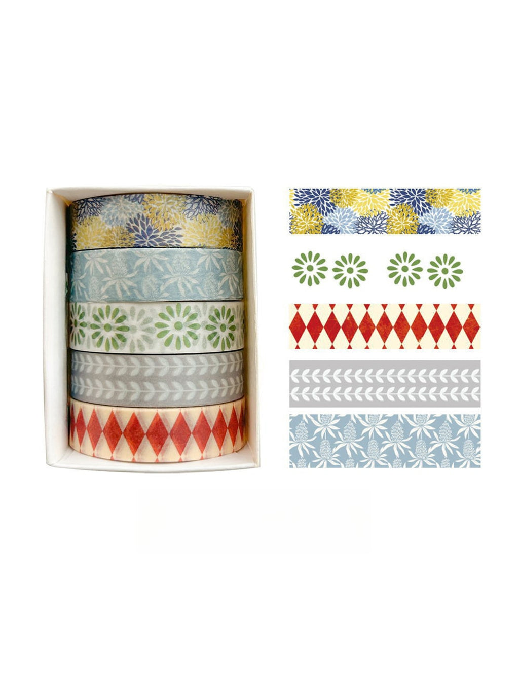 Lunira - Colorful Plaid and Grid Washi Paper Tape Oria & Co