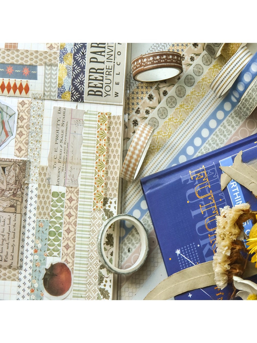 Lunira - Colorful Plaid and Grid Washi Paper Tape Oria & Co