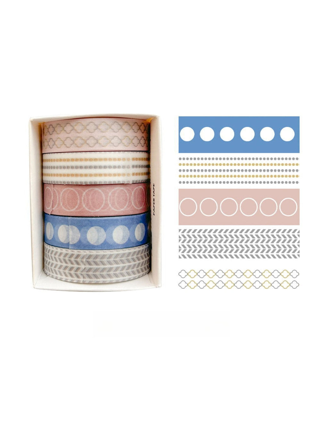 Lunira - Colorful Plaid and Grid Washi Paper Tape Oria & Co