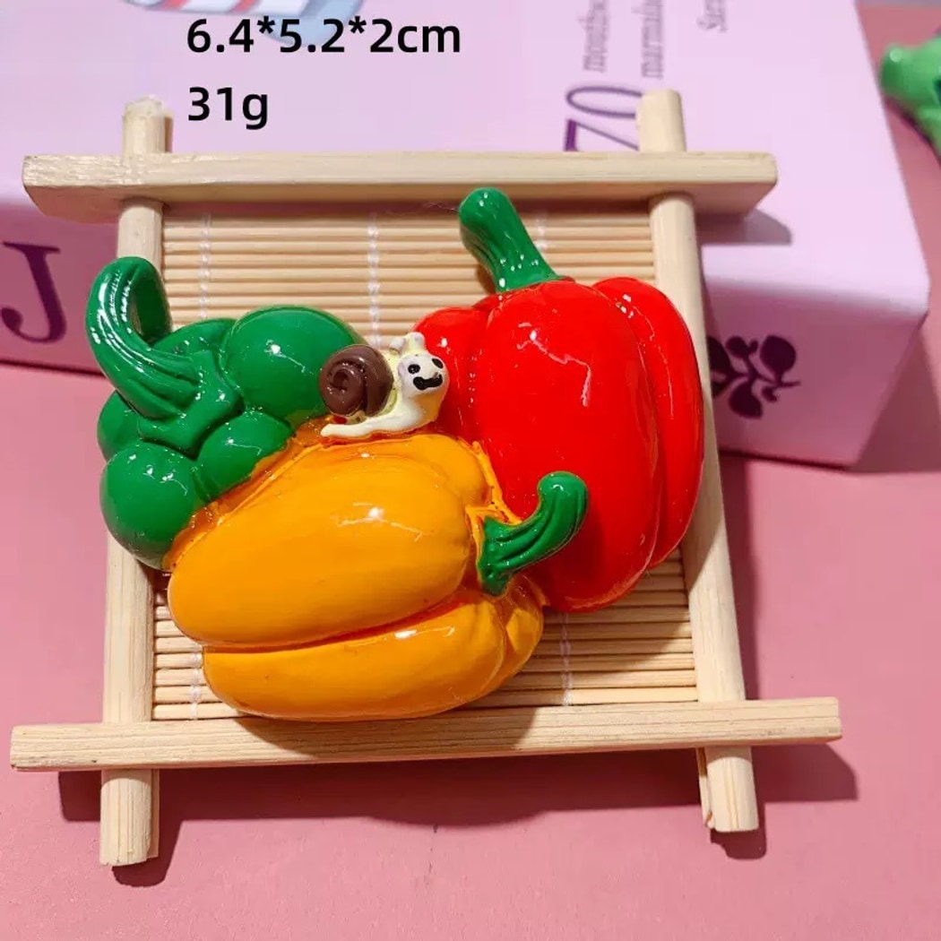 Chivy - DIY Cartoon Vegetable Plastic Accessory