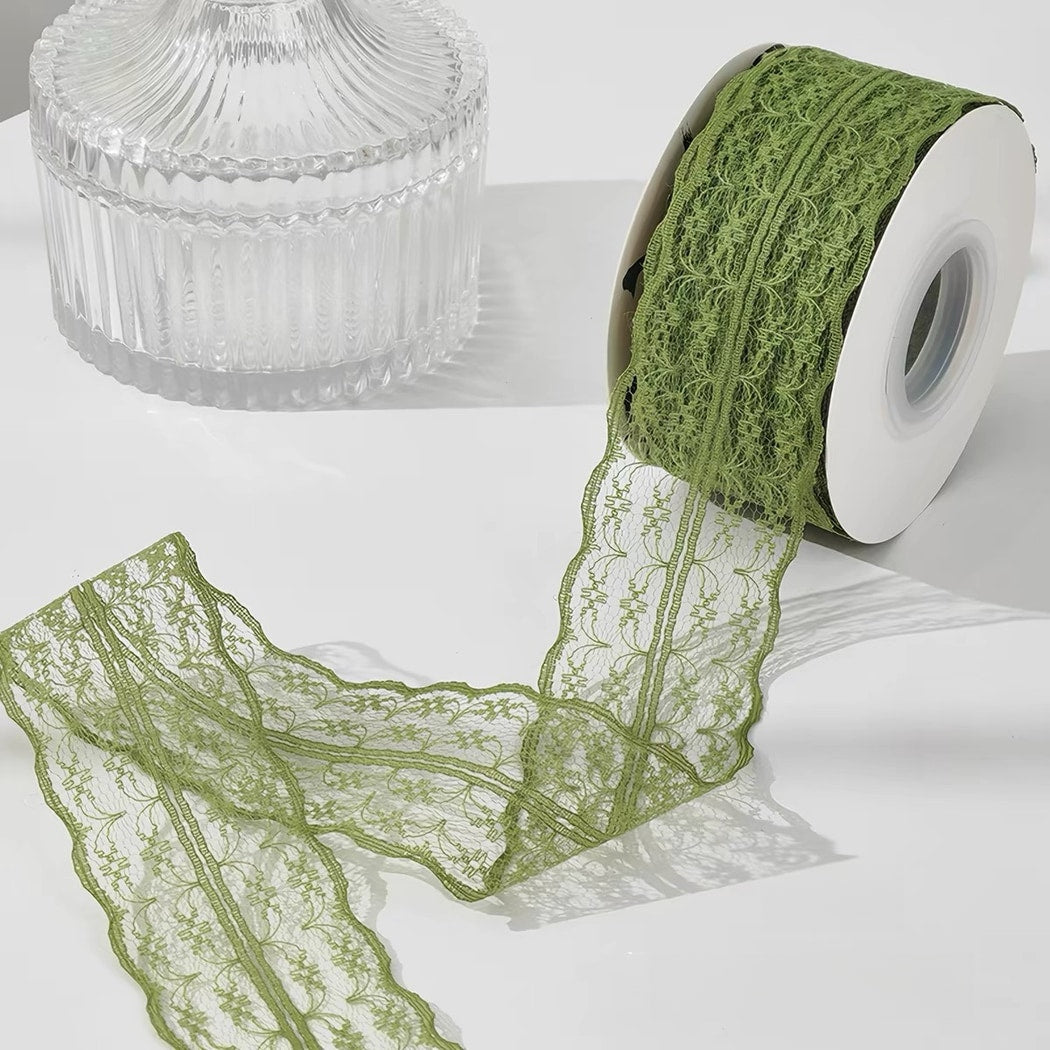 Rivora - DIY Openwork Lace Ribbon Trim Decorative Ribbon
