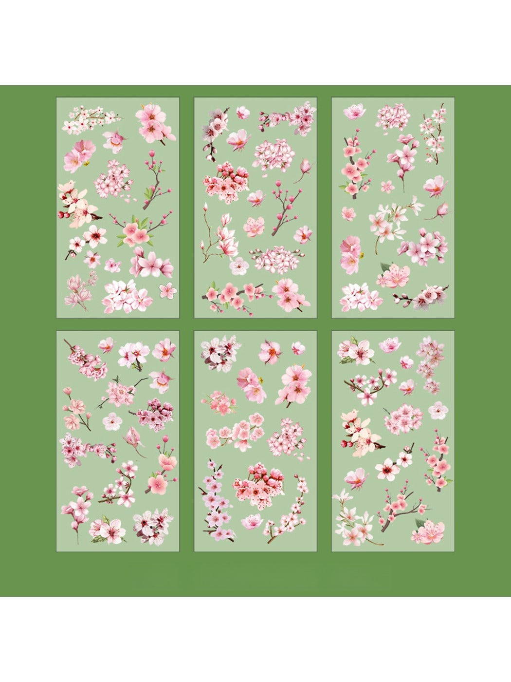Lunira - Cute Floral Journal Decoration Stickers Pack Oria & Co