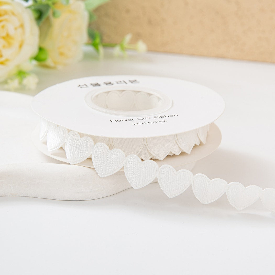 Rivora - DIY Simple Heart Design Trim Ribbon