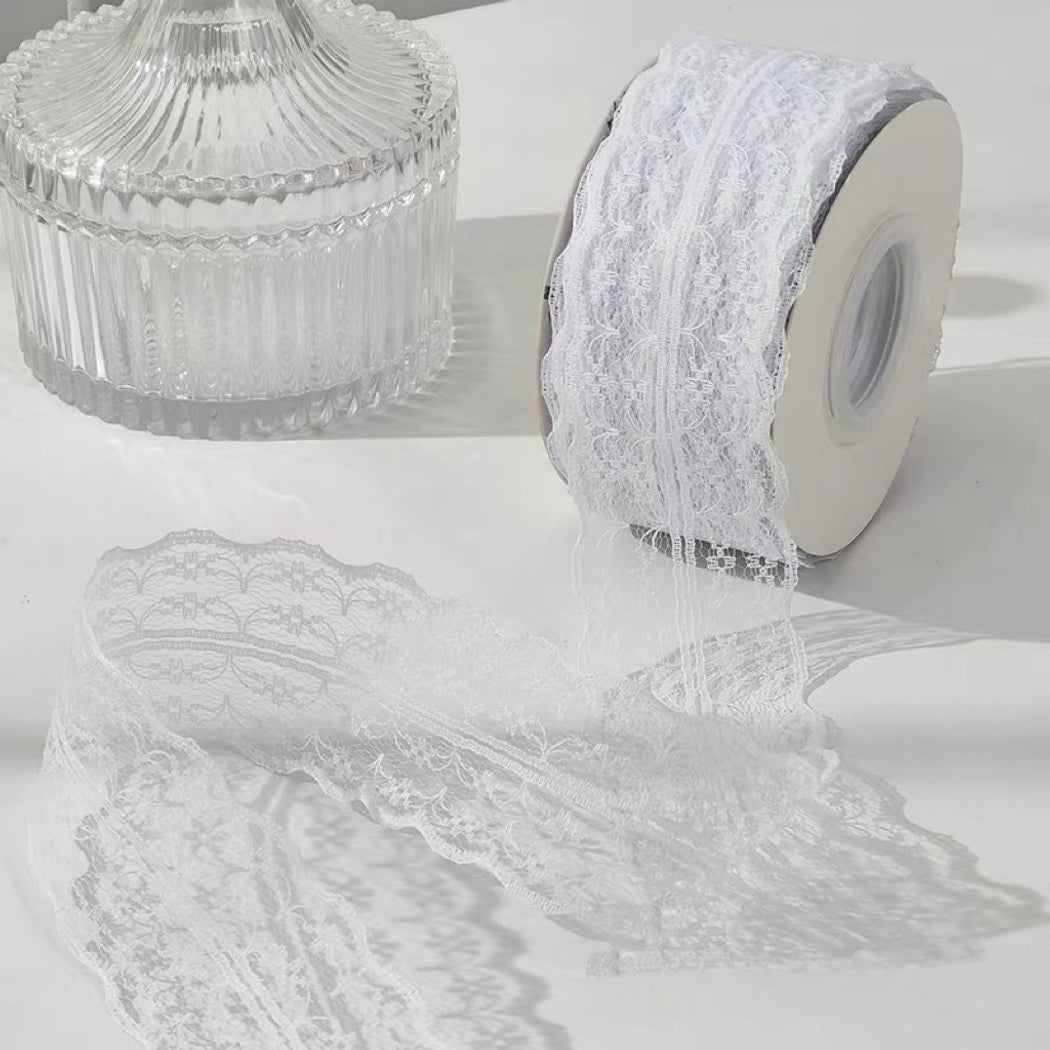 Rivora - DIY Openwork Lace Ribbon Trim Decorative Ribbon