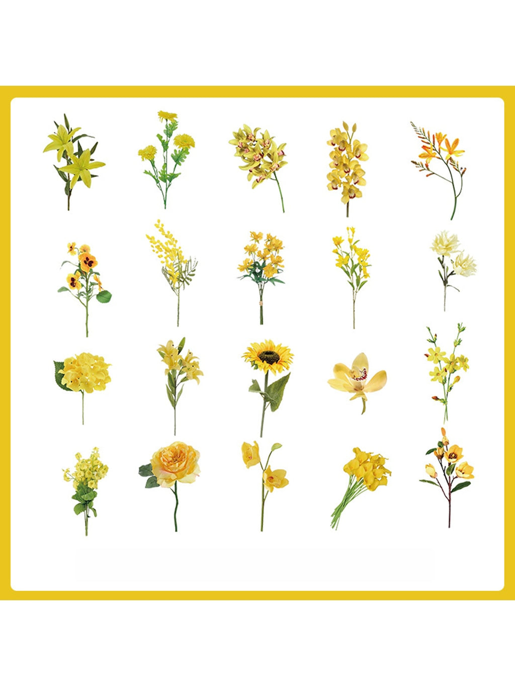 Lunira - Decorative Rose and Botanical Stickers Pack Oria & Co
