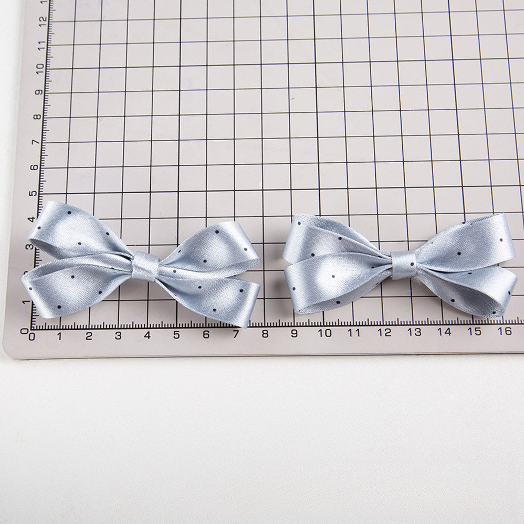 Chivy - Polka Dot Satin Bow DIY Accessory