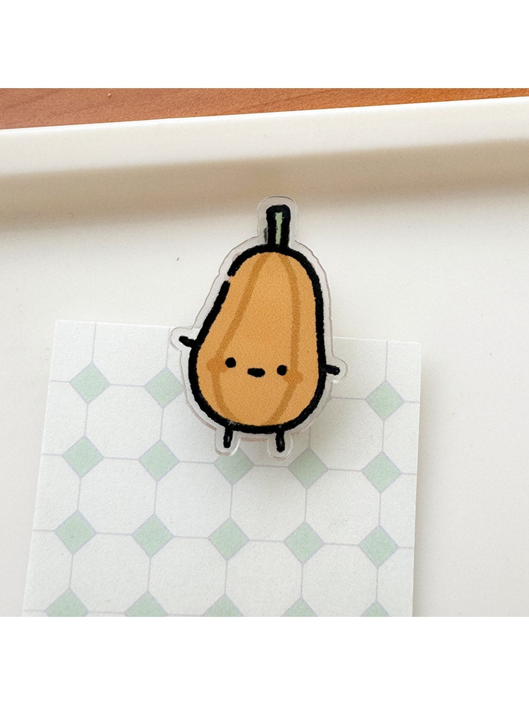 Clemi - Cute Food Shape Acrylic Double Sided Planner Clip Oria & Co